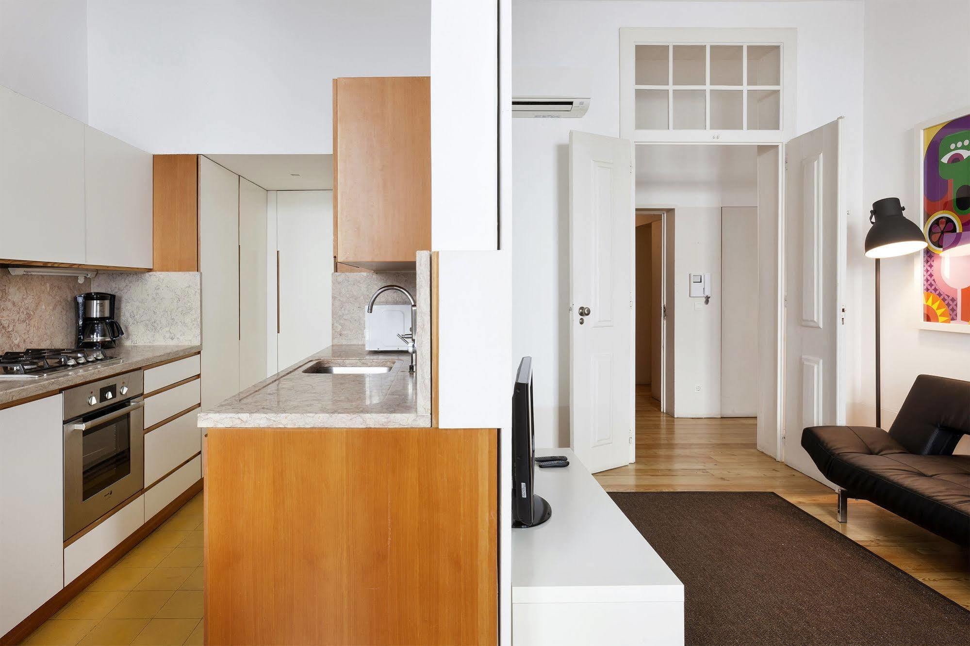 Freedom Serviced Apartments - Cais Do Sodre Lisboa Exteriér fotografie